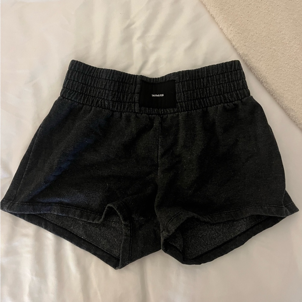 Talentless Boxer Sweat Shorts Dark Grey